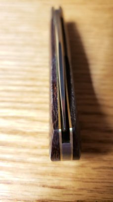 Great Eastern Cutlery Cody Scout Lockback 721123LB Brown Burlap Micarta Brand new with tube & button