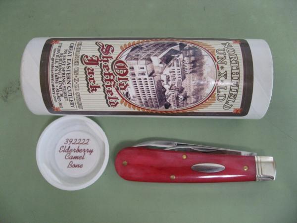 GREAT EASTERN 392222 OLD SHEFFIELD JACK ELDERBERRY CAMEL BONE GREAT EASTERN 392222 OLD SHEFFIELD JACK ELDERBERRY CAMEL BONE