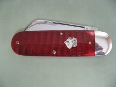 GREAT EASTERN 363122 TOENAIL CLIPPER BLOOD RED JIG BONE