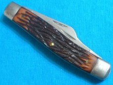 CAMILLUS ROUGH CUT TOBACCO STOCKMAN CATTLEMANS FOLDING POCKET KNIFE KNIVES OLD FACTORY SECOND