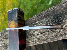 RIAAN RAS CUSTOM DESERT IRONWOOD MINI HUNTER CPM 154 STEEL *AMAZING*