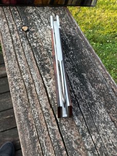RIAAN RAS CUSTOM DESERT IRONWOOD MINI HUNTER CPM 154 STEEL *AMAZING*