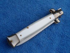 NOS 8" Vintage1960's Italian Stiletto Pearl handles