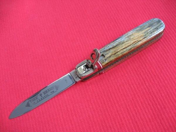 Vintage German Boker 712 Leverlock Knife - Custom