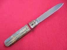 Vintage German Boker 712 Leverlock Knife - Custom