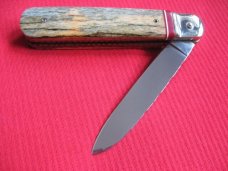 Vintage German Boker 712 Leverlock Knife - Custom
