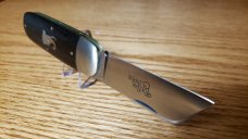Great Eastern Cutlery 363122 Ebony Handled Toe Nail Knife Brand New in Tube with Collector Button