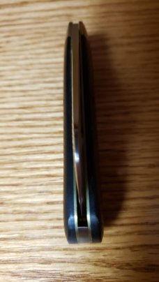 Great Eastern Cutlery 363122 Ebony Handled Toe Nail Knife Brand New in Tube with Collector Button