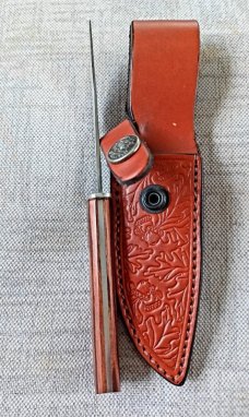 Great Eastern H10121 Kingwood..with GEC belt sheath...7" OAL...3.5" Handle..3.25" sharp blade..NIT