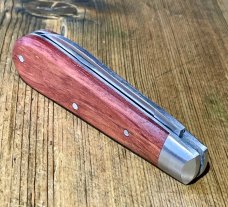 Taylor's Eye Witness Sheffield England Spearpoint Jack Knife with Kitobe Hardwood Handles