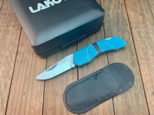 Lakota Teal by Moki Blue Dyed Howlite Lakota Teal by Moki Blue Dyed Howlite