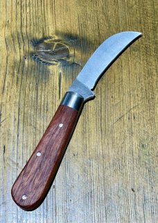 Taylor's Eye Witness Sheffield England Classic Peach Pruner with Kitobe hardwood scales 