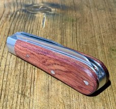 Taylor's Eye Witness Sheffield England 2-Blade Lambsfoot Jack Knife Lambsfoot/Pen w/Kitobe scales