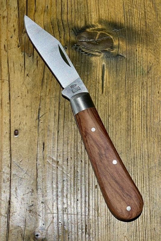 Taylor's Eye Witness Sheffield England Clip Point Jack Knife with Kitobe Hardwood scales