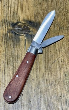 Taylor's Eye Witness Sheffield England Twin Blade Spearpoint/Pen Jack with Kitobe hardwood scales