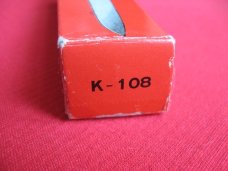 Vintage K-108 Super-Automatic OTF Switchblade Knife in Box!