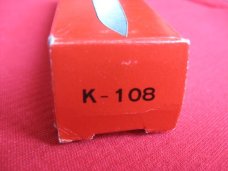Vintage K-108 Super-Automatic OTF Switchblade Knife in Box!