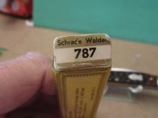Schrade Walden Delrin Handle Improved Muskrat Model # 787