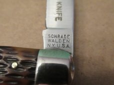 Schrade Walden Delrin Handle Improved Muskrat Model # 787