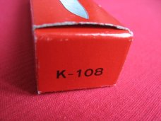 Vintage K-108 Super-Automatic OTF Switchblade Knife in Box!