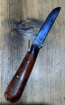Taylor's Eye Witness Sheffield Premium Lambsfoot with Amboyna Burl Scales & Back Spring Filing