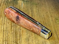 Taylor's Eye Witness Sheffield Premium Lambsfoot with Desert Ironwood Scales & Back Spring 