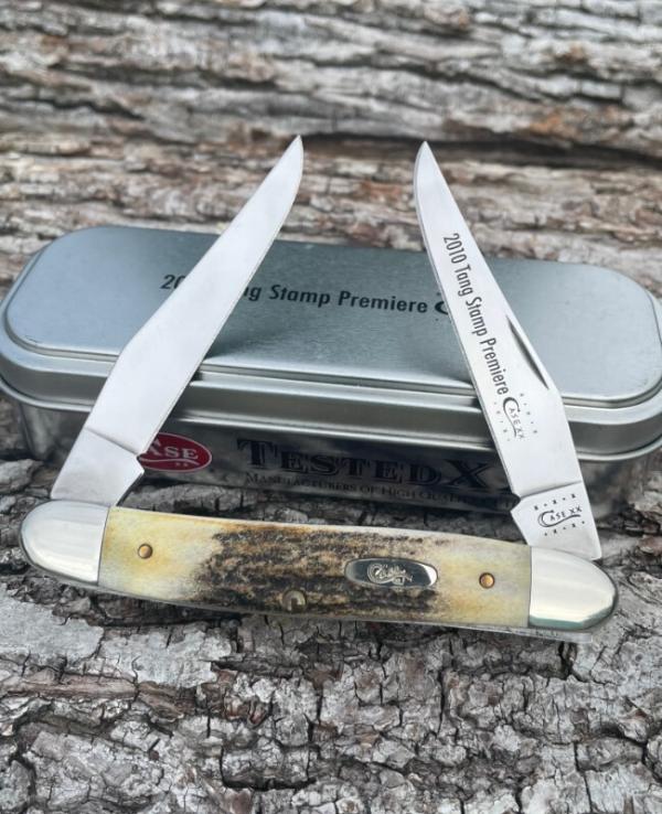 CASE XX ** SFO 2010 TANG STAMP PREMIERE STAG MUSKRAT