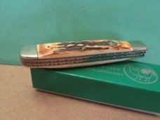 Hen & Rooster Made in Solingen Germany Stag Trapper Model # 312W