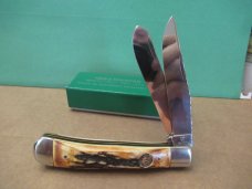 Hen & Rooster Made in Solingen Germany Stag Trapper Model # 312W