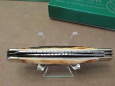 Hen & Rooster Made in Solingen Germany Stag Trapper Model # 312W