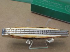 Hen & Rooster Made in Solingen Germany Stag Trapper Model # 312W