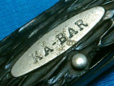 VINTAGE KABAR KA-BAR USA SWING GUARD LOCKBACK FOLDING POCKET KNIFE KNIVES OLD