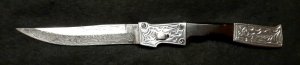RPK Hand engraved bolsters and blade.