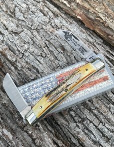 CASE XX ** 1984 AMERICAN BLADE STAG 2 BLADE 88 CONGRESS