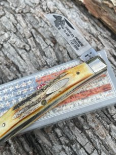 CASE XX ** 1984 AMERICAN BLADE STAG 2 BLADE 88 CONGRESS