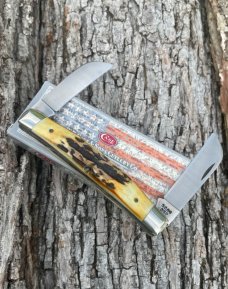 CASE XX ** 1984 AMERICAN BLADE STAG 2 BLADE 88 CONGRESS