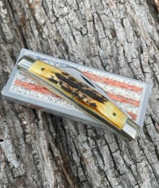 CASE XX ** 1984 AMERICAN BLADE STAG 2 BLADE 88 CONGRESS