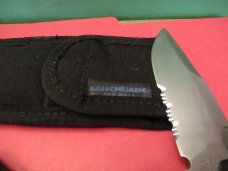 Benchmade USA Half Serration Drop Point 