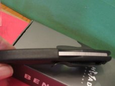 Benchmade Black Handle Clip Pont Mid-Lock Thumb Hole Opener