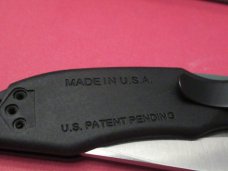 Benchmade Black Handle Clip Pont Mid-Lock Thumb Hole Opener