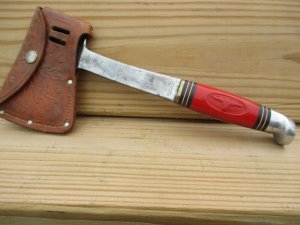 Western Boulder, Colorado Hatchet and Sheath 