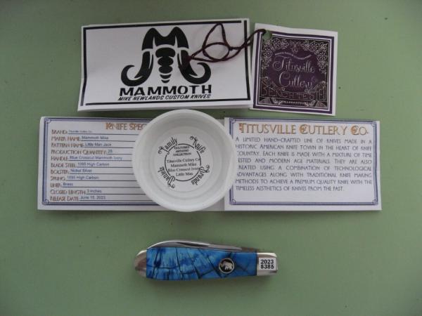 DANIELS FAMILY KNIFE BRANDS-TITUSVILLE CUTLERY-LITTLE MAN BARLOW DANIELS FAMILY KNIFE BRANDS-TITUSVILLE CUTLERY-LITTLE MAN BARLOW