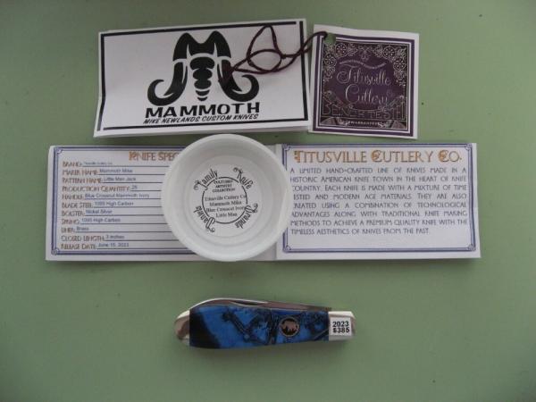 DANIELS FAMILY KNIFE BRANDS-TITUSVILLE CUTLERY-LITTLE MAN BARLOW DANIELS FAMILY KNIFE BRANDS-TITUSVILLE CUTLERY-LITTLE MAN BARLOW