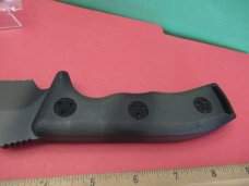 Microtech Half Serration Black Micarta Handle Fixed Blade Model Currahee
