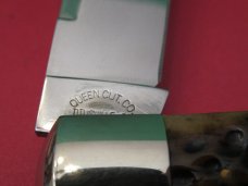 Schatt & Morgan 2003 Series XIII Mountain Man Folding Lock Back Bone Handle Pattern # 04113L