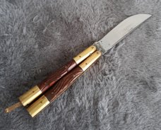 Vintage 1980's Filipino handmade mini 6" balisong excellent!