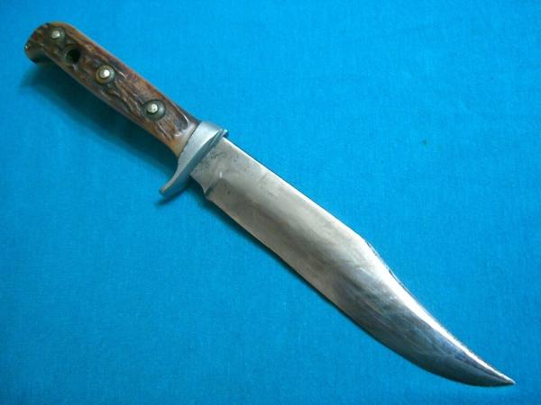 VINTAGE STAG PUMA 1971 63171 STAG FIXED BLADE HUNTING SKINNING ORIGINAL BOWIE KNIFE KNIVES OLD VINTAGE STAG PUMA 1971 63171 STAG FIXED BLADE HUNTING SKINNING ORIGINAL BOWIE KNIFE KNIVES OLD