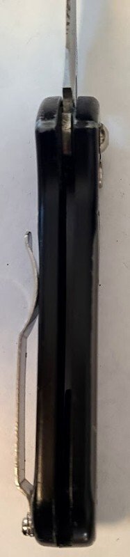 VINTAGE USA  4.5" HANDLE 3" BUILT IN BUTTON LOCK & RELEASE 7.5" FULLY OPEN SWITCHBLADE AUTO KNIFE 