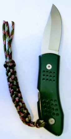 VINTAGE 1980's  MCM STASI GERMAN SECRET POLICE MANIAGO ITALY 440B HRC 58 AUTO KNIFE