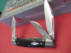 Case XX 2015 Tony Bose Ebony Cattle Knife Pattern # TB732015  154CM